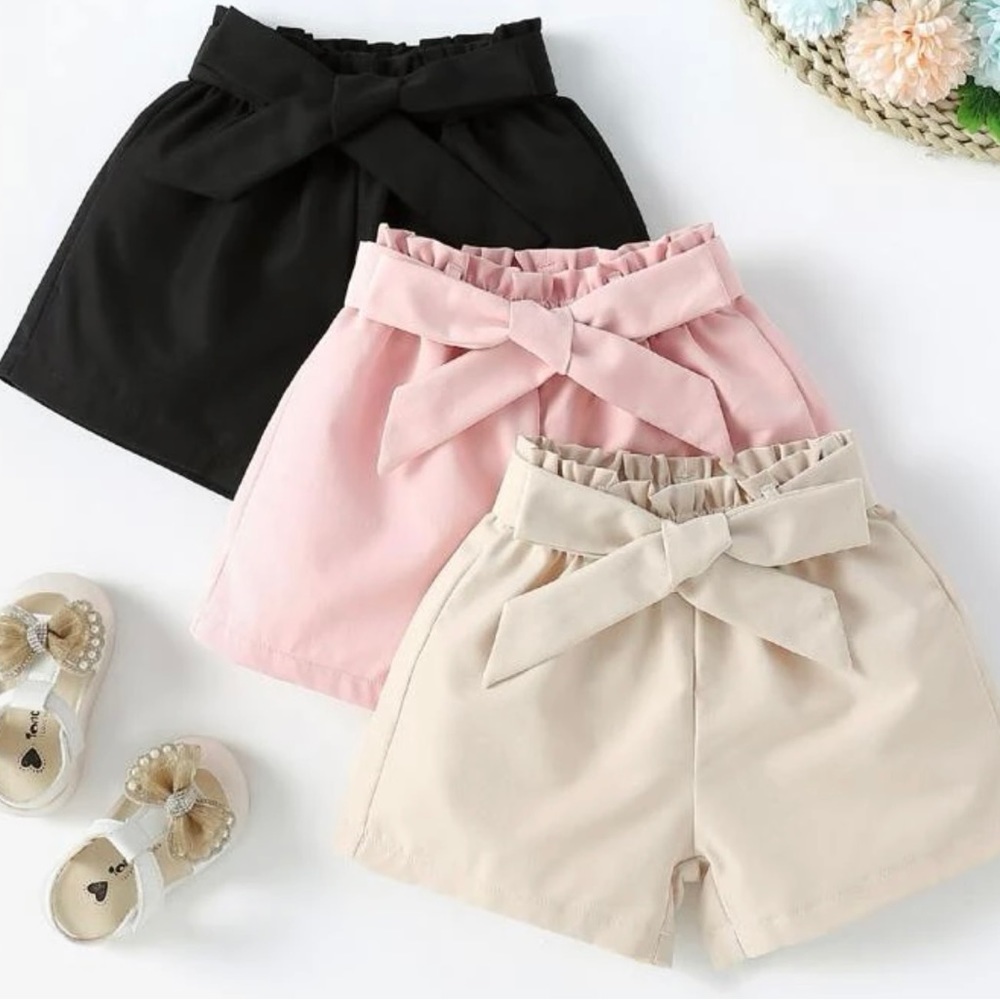 Baby Girl 3 Piece Shorts